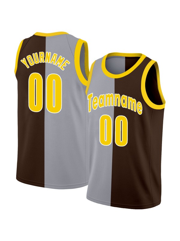 Fashion Custom Round Neck Basketball Jersey Full Sublimation Team Name/Number Soft Active Shirts for Men/Youth Outdoors/Indoors